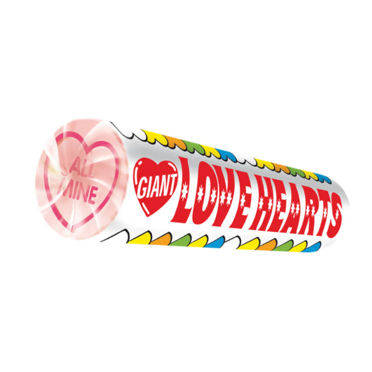 giant love hearts candy