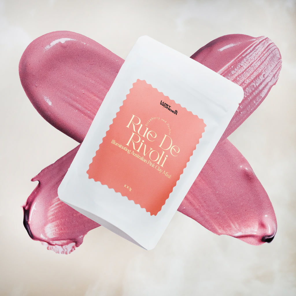 Rue De Rivoli australian pink clay mask by lust and wonder